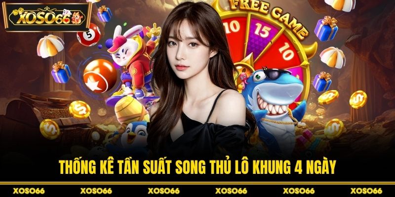 Thống kê tần suất số lô trong 4 ngày gần nhất