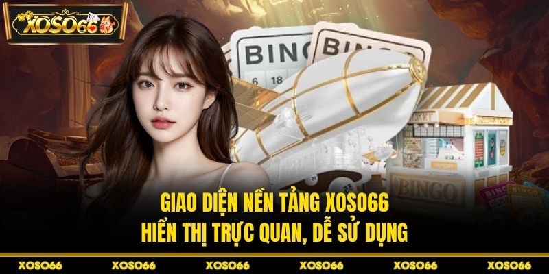 Giao diện nền tảng hiển thị trực quan, dễ sử dụng